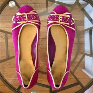 Nine West purple genie  flats!